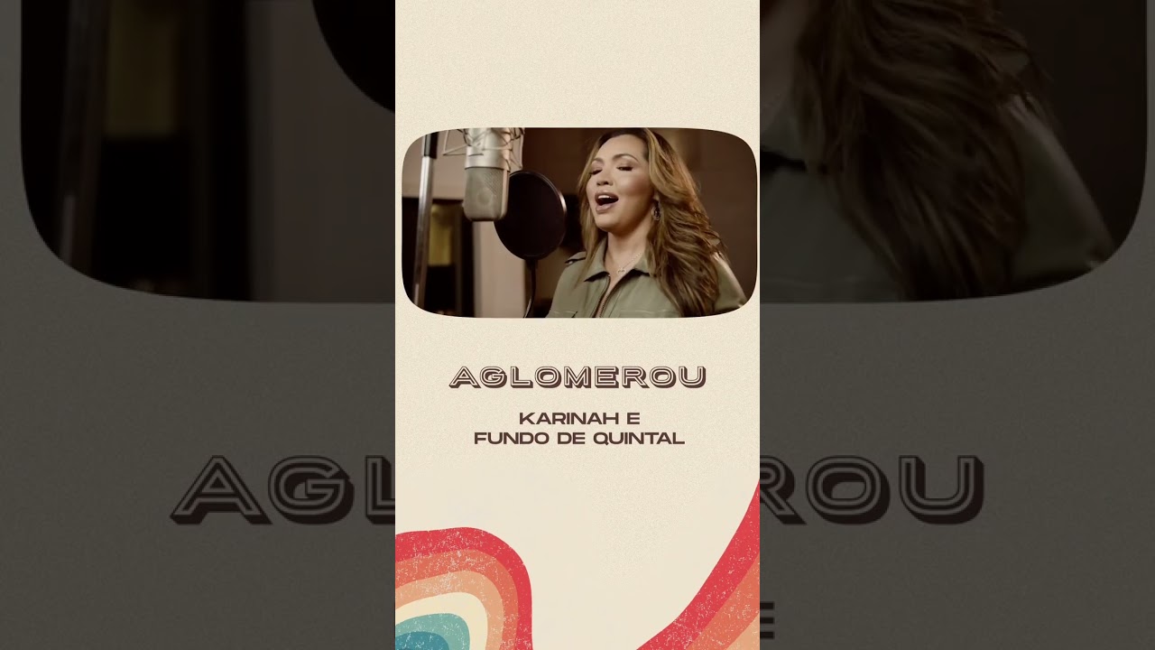 No ar!!! Assista agora meu novo clipe da m&uacute;sica #Aglomerou com o @FundodeQuintalOFC #samba