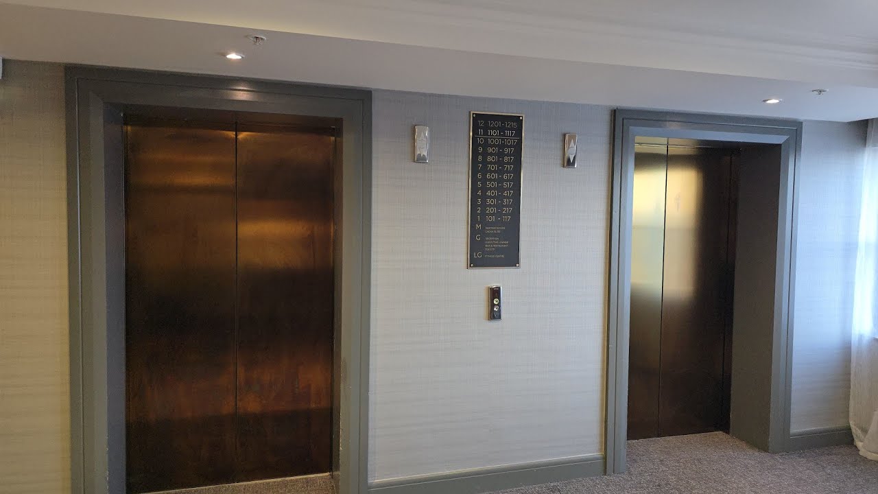 Speedy 1997 OTIS 2000 VF Lifts at the Hilton Hotel in Belfast