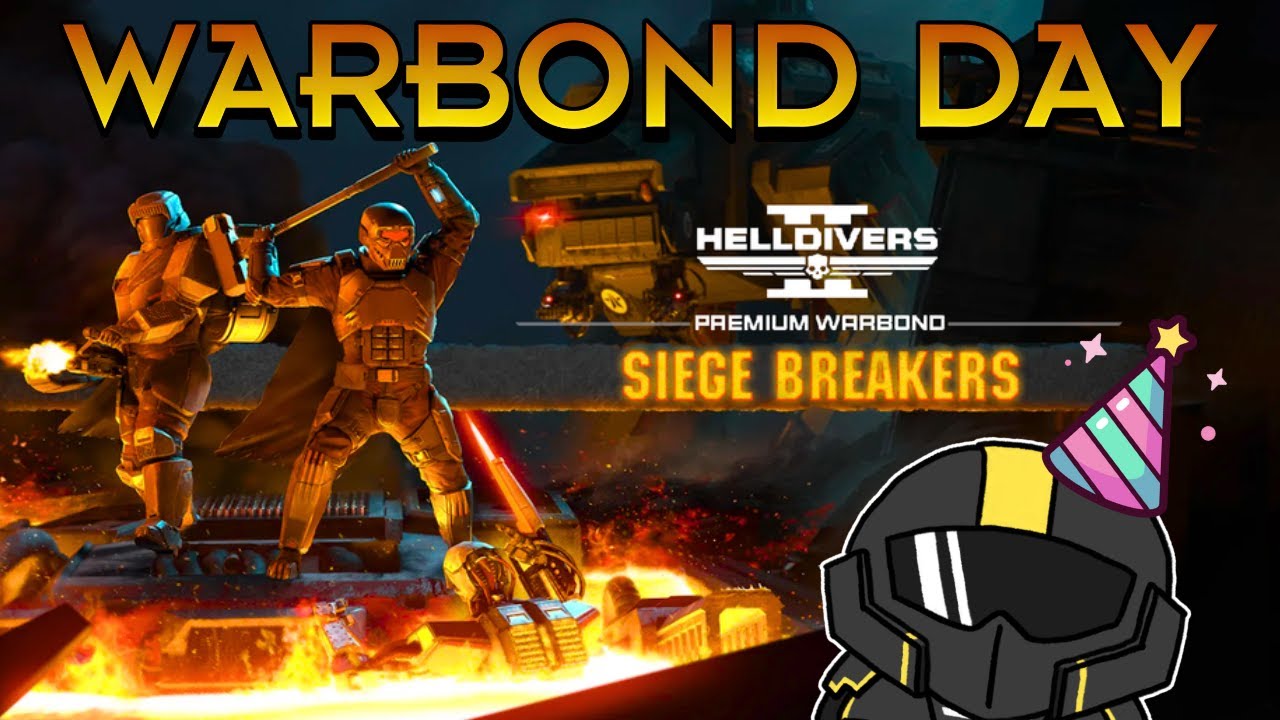 NEW PATCH AND NEW WARBOND DAY (also b-day) | JUMP/WARP PACK | SUPER HELLDIVES | 1K+ HOURS