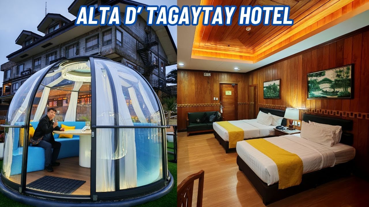 Alta D' Tagaytay Hotel staycation + Raw Vlog Tour!