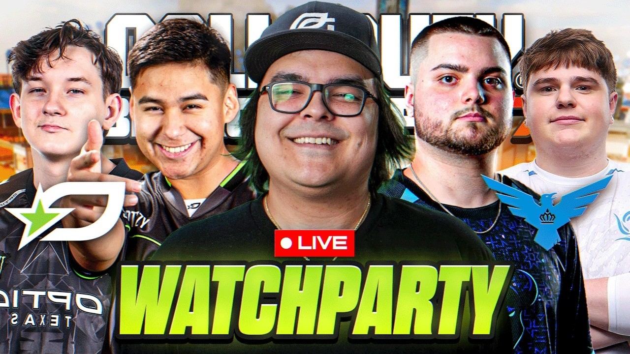 CDL WATCH PARTY!! OpTic vs CAROLINA!!
