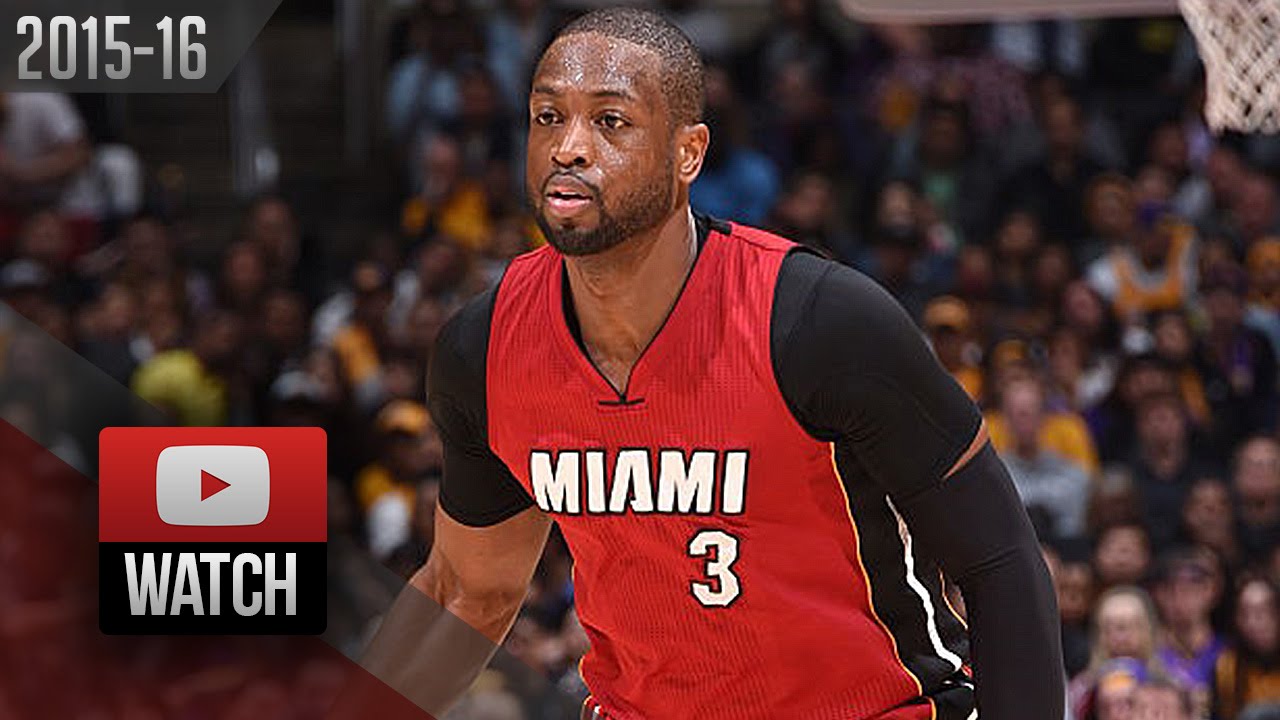 Dwyane Wade Full Highlights at Lakers (2016.03.30) - 26 Pts, 10 Reb