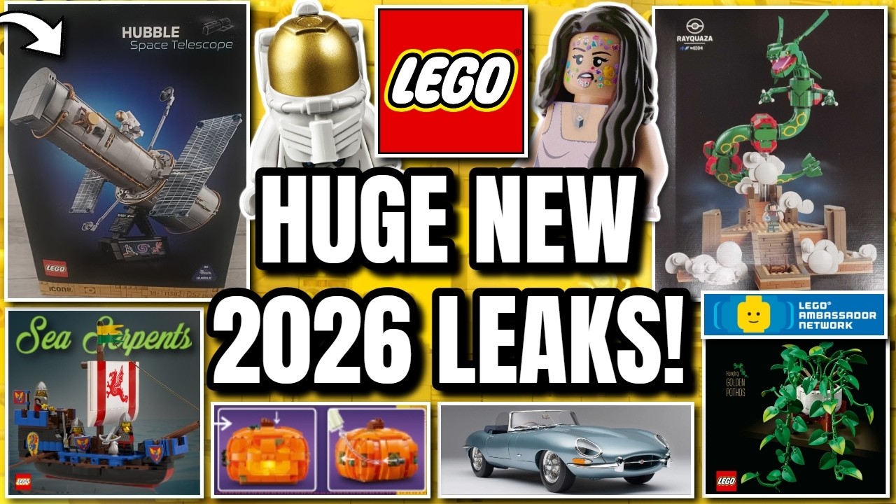 НОВЫЕ УТЕЧКИ LEGO! (Icons, Pokemon, Ideas, Flowers И МНОГОЕ ДРУГОЕ!)