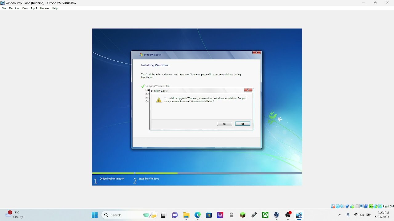 Upgrading from windows xp to windows 11