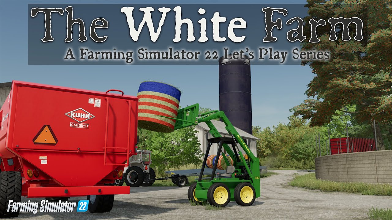 Кормление коров и работа на ферме | Белая ферма | Farming Simulator 22 | Эпизод 24