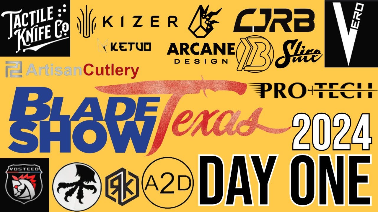 New Knives from Blade Show Texas 2024 - Day 1
