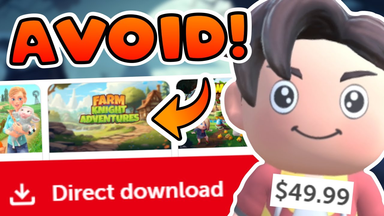 Я играл в некоторые из ХУДШИХ фермерских игр на Nintendo Switch!