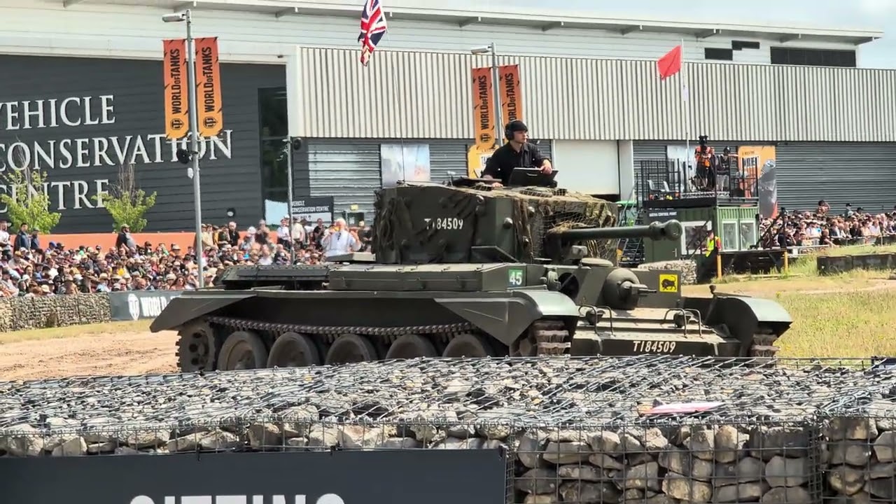 Cromwell Tank in Action &ndash; British Speed and Firepower at Tankfest 2025