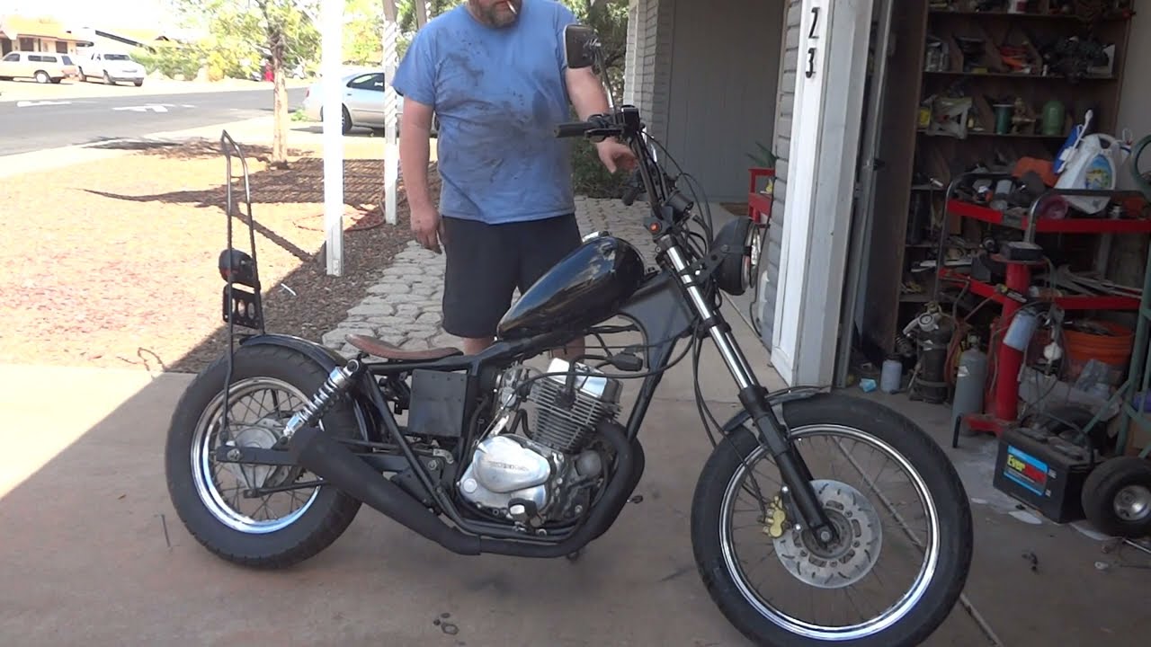 1987 Honda rebel 250 chopper bobber