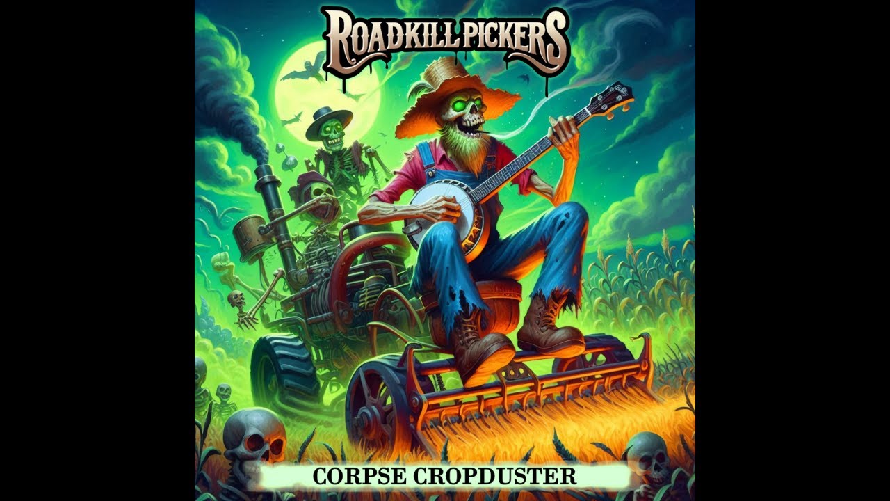 Corpse Cropduster (Radio Version) 🦝 Roadkill Pickers 🎻 Bluegrass Metal 💀Thrashgrass
