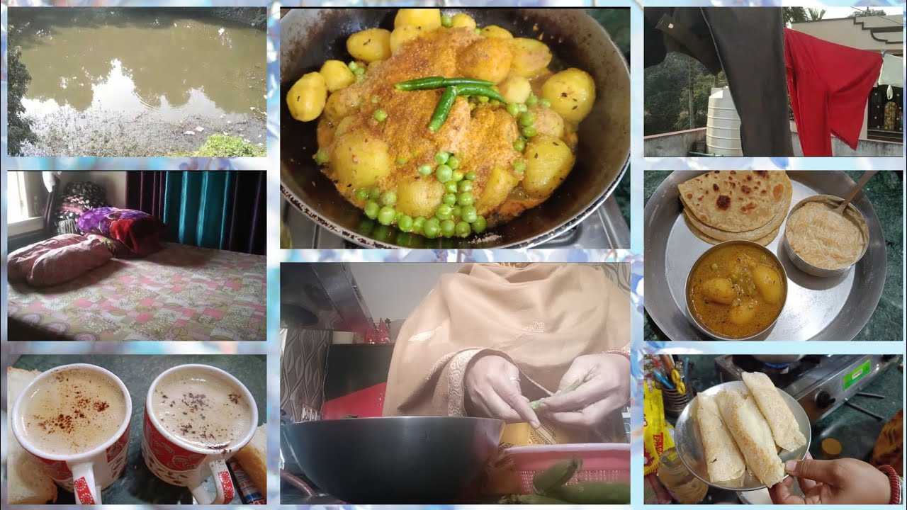 আজ বানালাম আলুর দম, পরটা, পায়েস, পিঠা। মেয়ে দিয়ে কাজ করালাম আজ।#trnlifestyle #trn #ytviral 