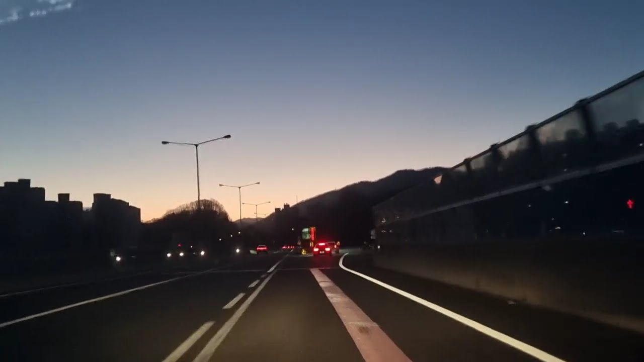 4k, drive, asmr, video, 일상, 티맵, Korea, road, expressway, tmap,