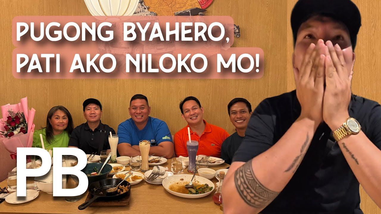May palihim-lihim ka pa ha Pugong Byahero!  Dinner bago mag-Vietnam! 