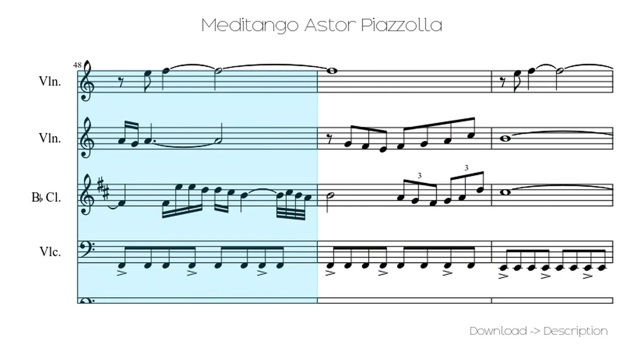 🎶 Meditango Astor Piazzolla 🎸🎸