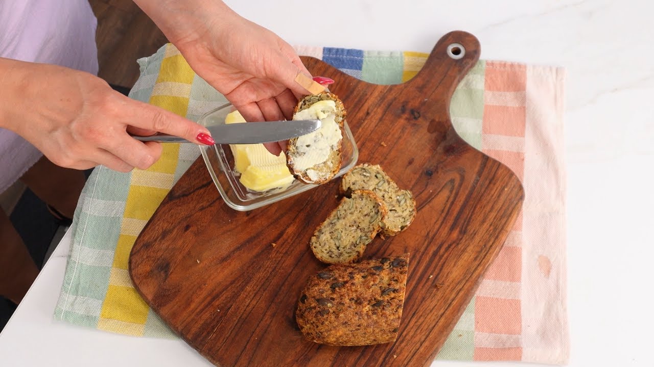 Quarkbrot &ndash; ganz ohne Mehl und Hefe. Du kannst es genie&szlig;en, ohne zuzunehmen