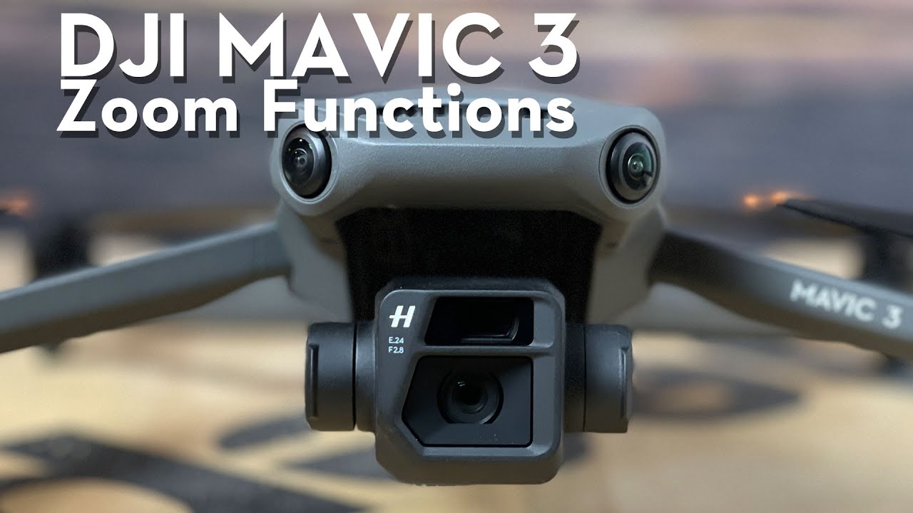 Понимание параметров масштабирования Mavic 3
