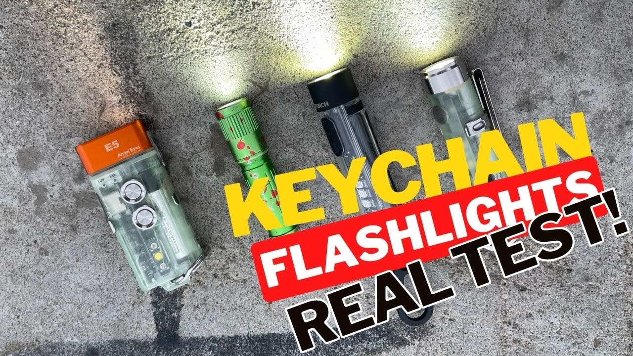 THE BEST Keychain Flashlight