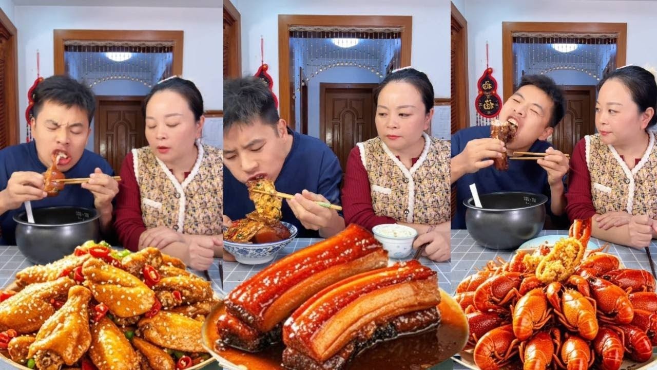 Mi marido se zampó todo el cerdo estofado, ¡así que mamá y yo salimos a cenar fuera!