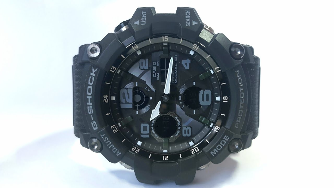 Новый MUDMASTER. CASIO G-SHOCK GWG-100-1A. Обзор\Review