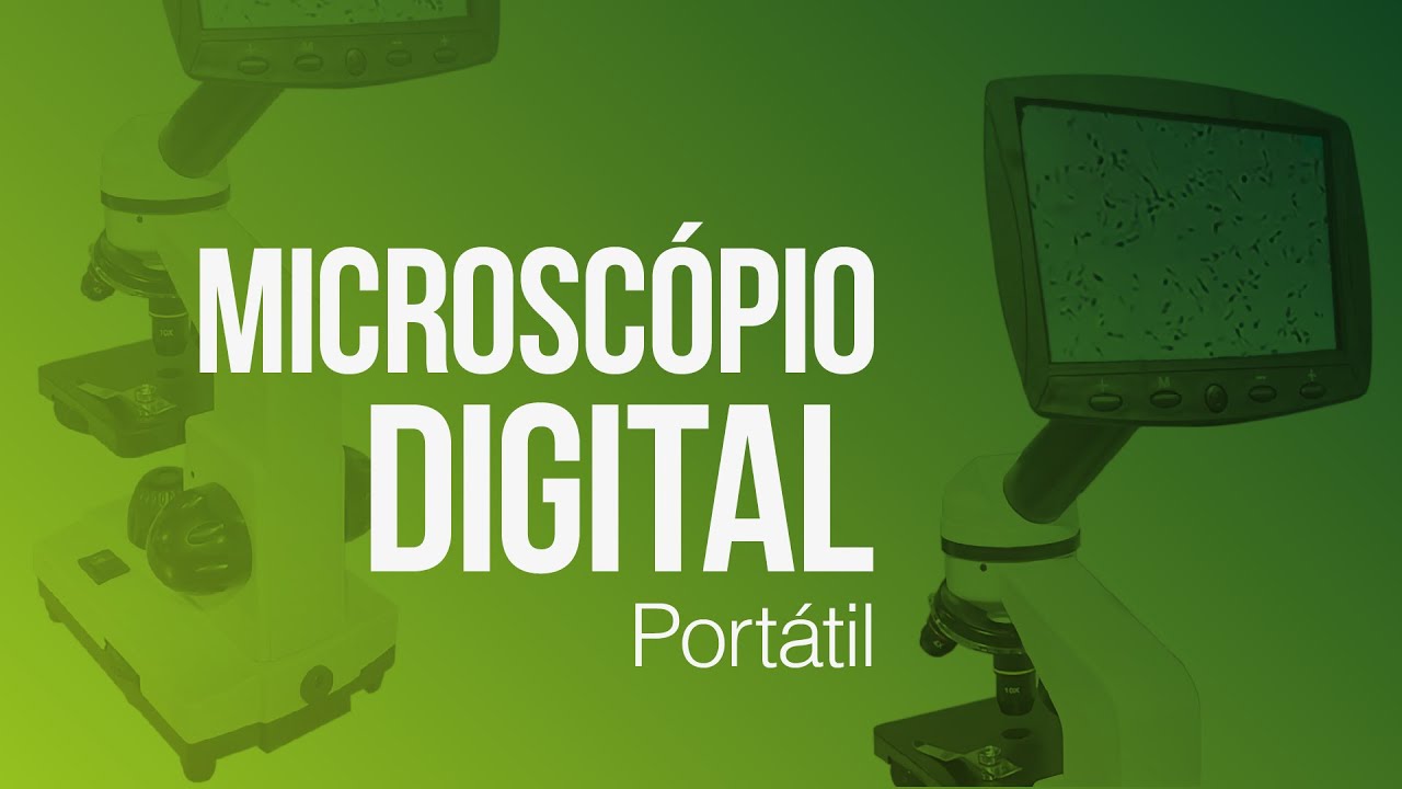 MICROSCOPIO DIGITAL PORTATIL WALMUR COM TELA 5