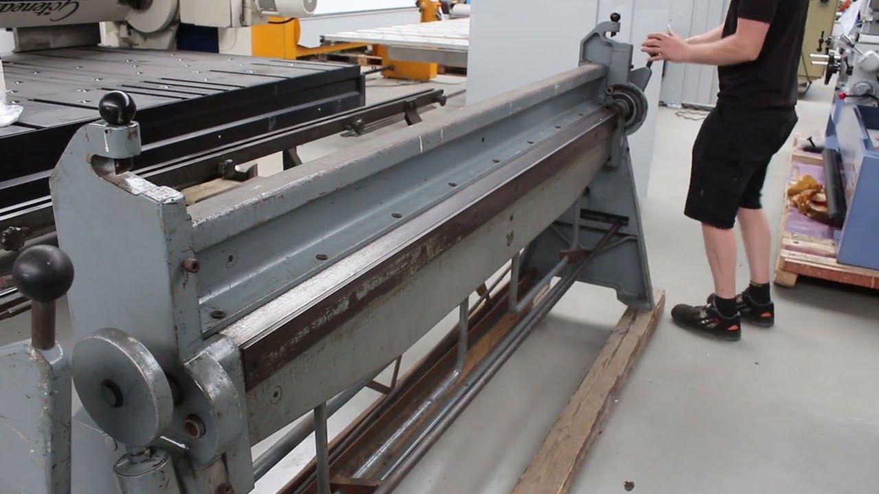 SCHECHTL KS 200 manuelle Schwenkbiegemaschine