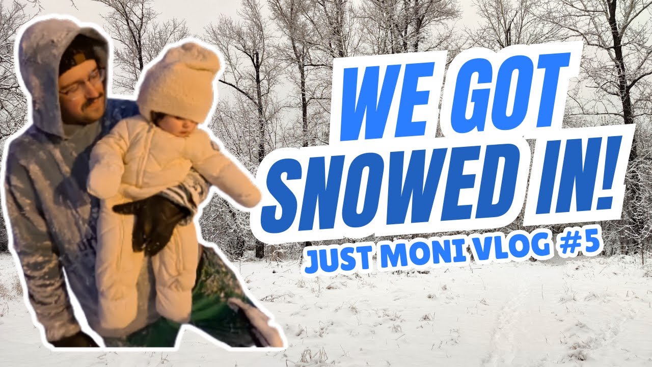 WE WERE NOT EXPECTING THIS MUCH SNOW!!