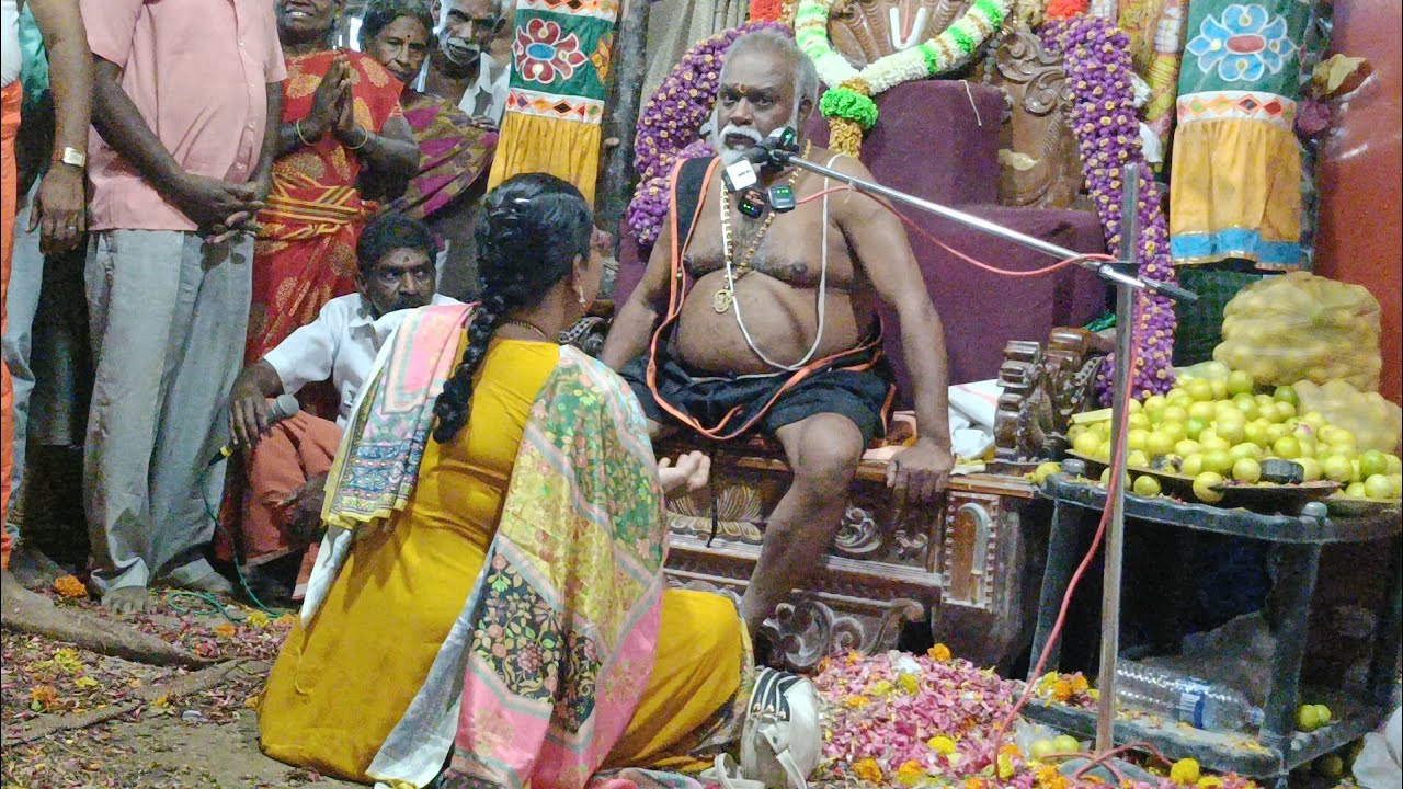 அதிர்ச்சி அடைந்தார் புளியரை கருப்பசாமி பக்தரை பார்த்து