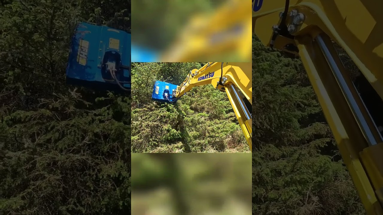 Slanetrac FH80 flail attachment for mini diggers #theattachmentcompany