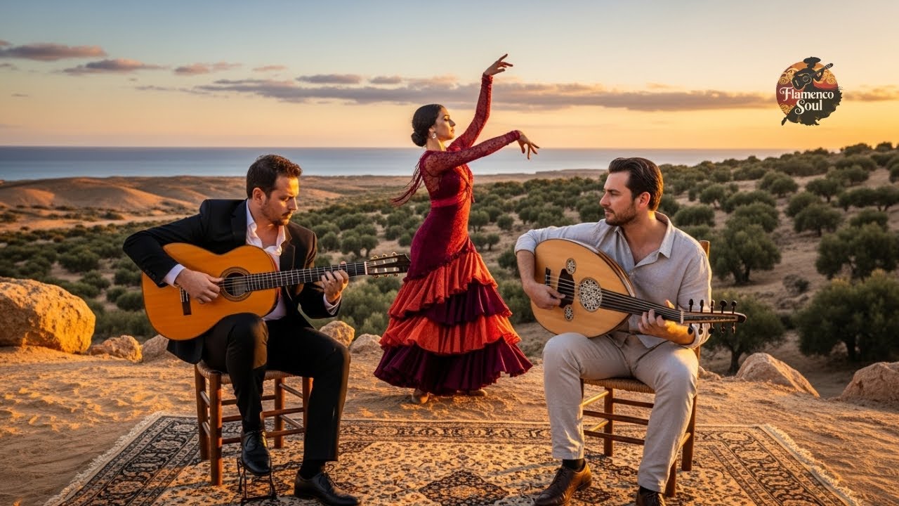 Flamenco × Oud LIVE 24/7 – Arabian–Spanish Fusion Music for Relax & Deep Focus