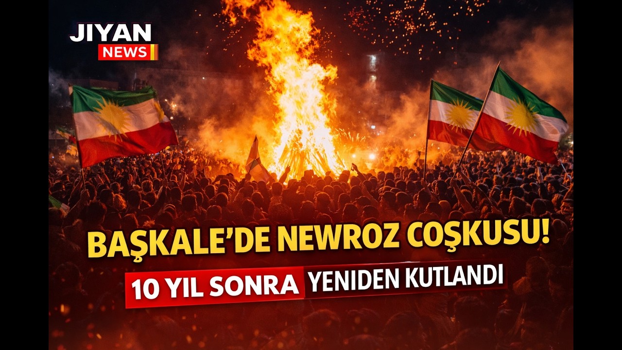 Başkale&rsquo;de 10 yıl aradan sonra Newroz kutlandı