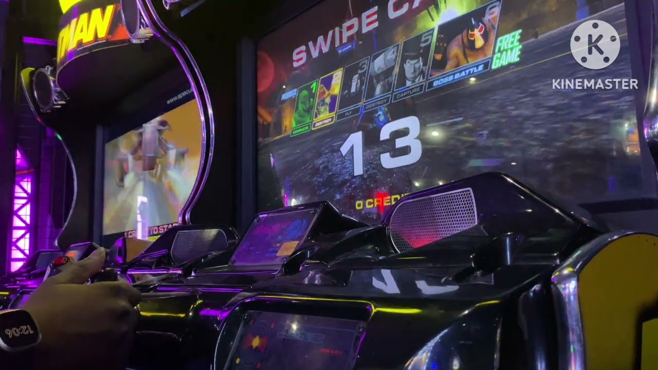 Playing Batman at Dave & Buster’s