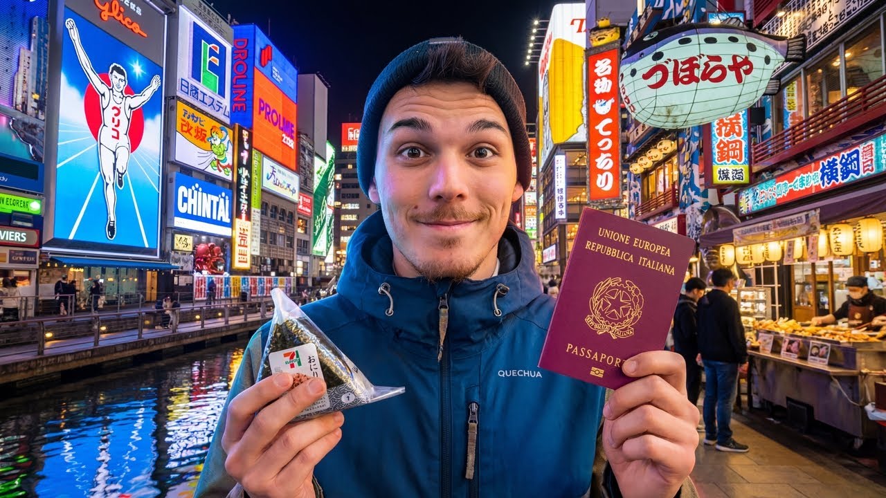 La mia PRIMA VOLTA in GIAPPONE 🇯🇵 Osaka, Dotonbori e 7Eleven
