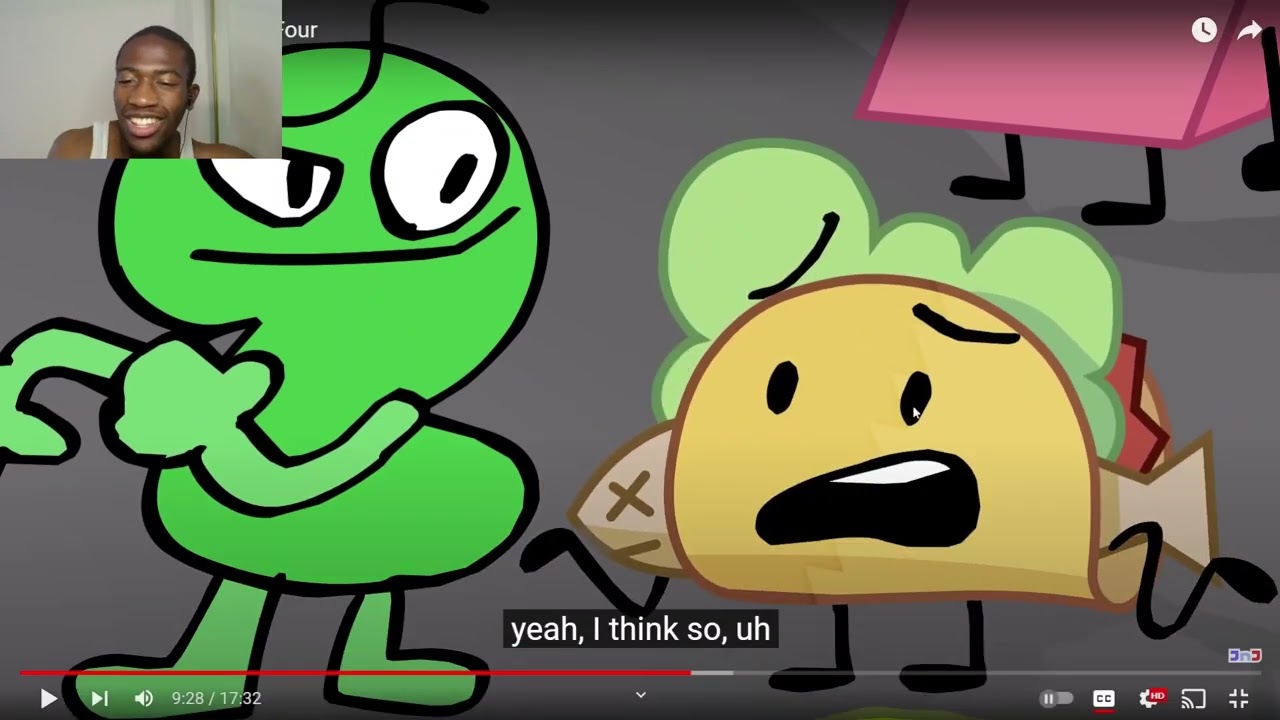 NEW CHARACTER UNLOCKED! - BFB 16: The Escape from Four Reaction