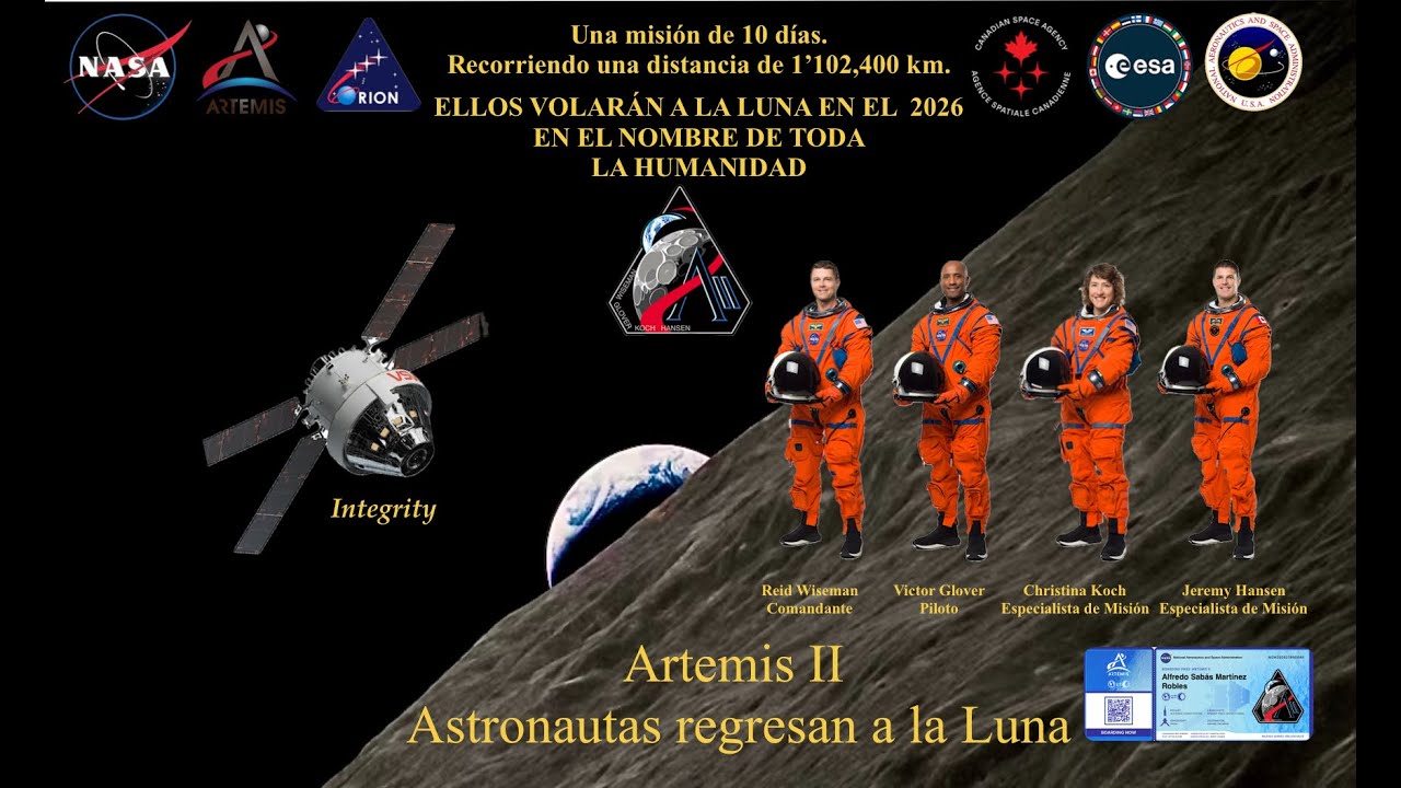 Video 1 Un primer acercamiento a la misión Artemis II