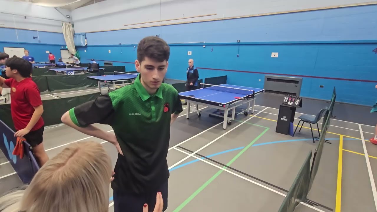 Great match - Joseph Ilia v Billy Shi - County Champs Prem Div Juniors - Lancashire 1 v Derbyshire 1