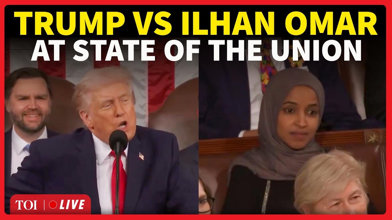 Trump Clashes With Ilhan Omar At SOTU; 'Shame On You - You Win By Cheating' | WATCH