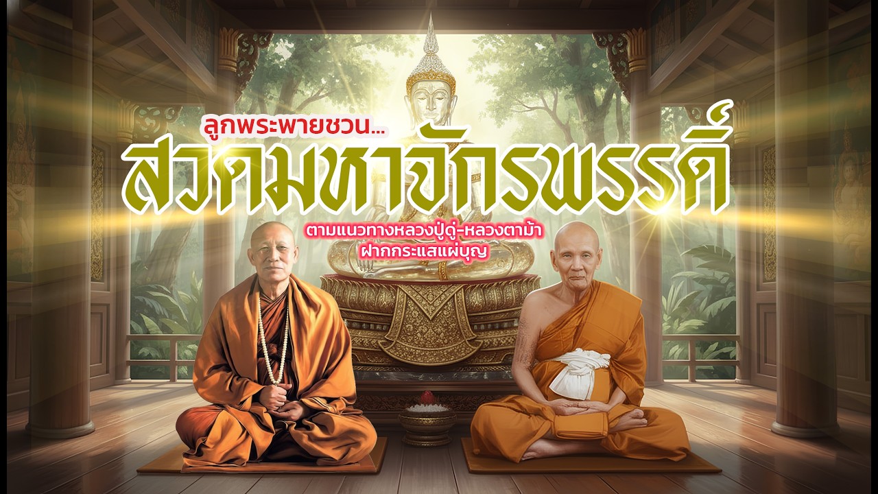 สวดมหาจักรพรรดิ์ หลวงปู่ดู่-หลวงตาม้า ฝากกระแสแผ่บุญ