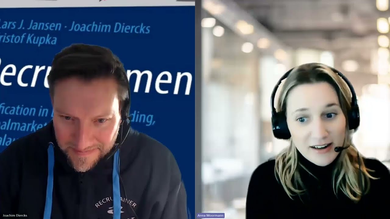 Recrutainment Videocast #01 Datengetriebenes Employer Branding Talk mit Anna Moormann - Index Gruppe