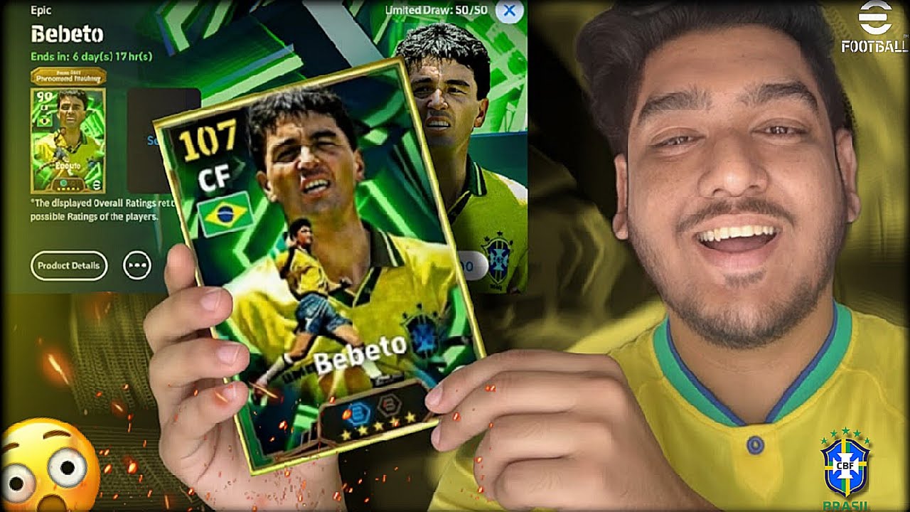 New Epic Bebeto Review 🤯 | F2P players don't miss him | efootball 2026 | KING KAZI MAHI