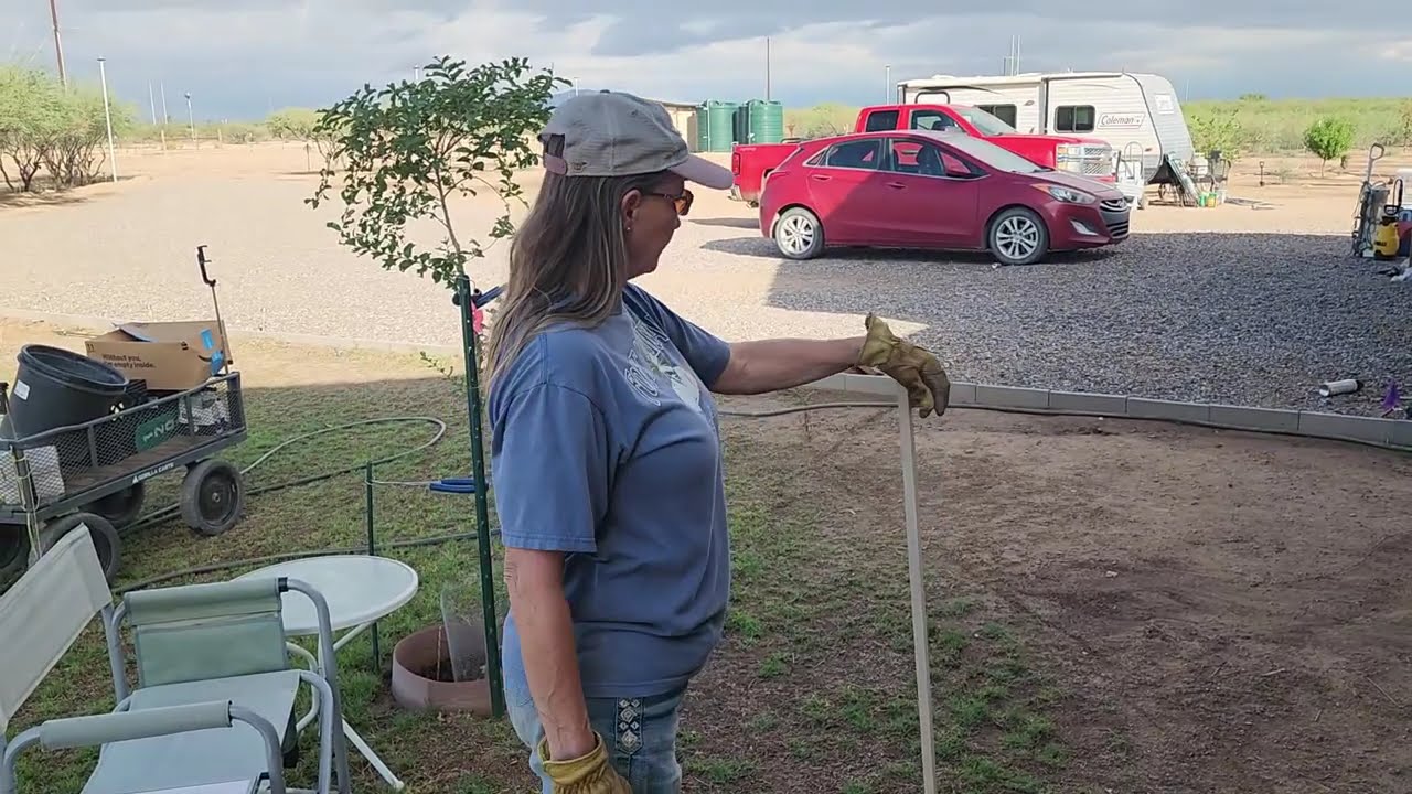 L&S Oasis Front Yard Reno Part 1 Laurie takes the lead designing & building a new look for the Farm