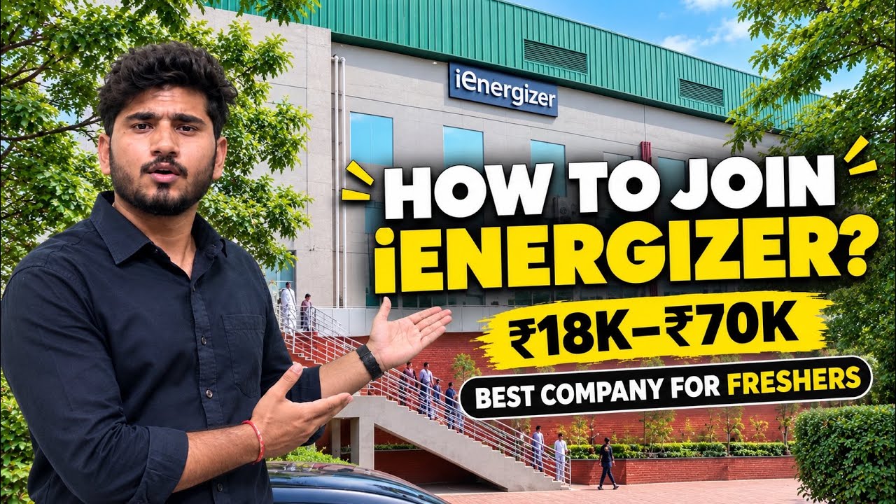 How to Join iEnergizer Noida in 2026? | Salary ₹18K&ndash;₹70K | Fresher Jobs in noida @Nomad.himanshu 