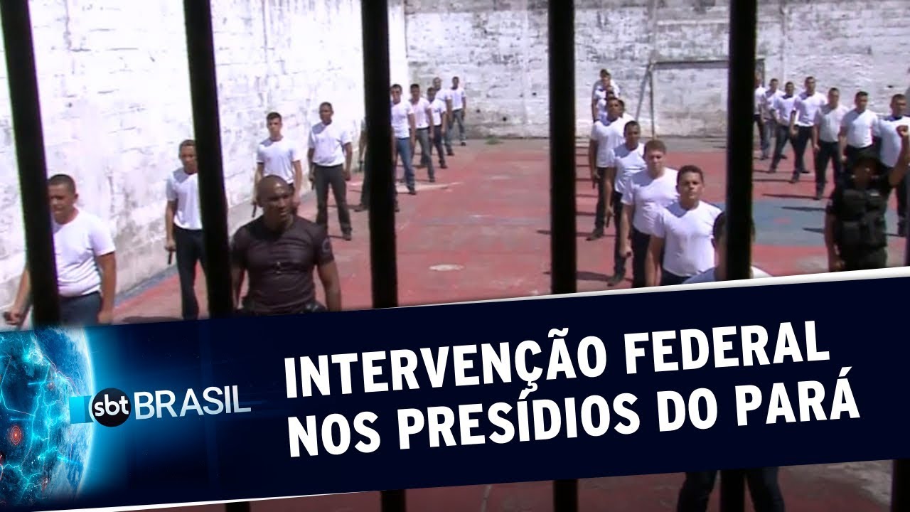 Força-tarefa federal divulga balanço de ação em presídios do Pará | SBT Brasil (11/09/19)