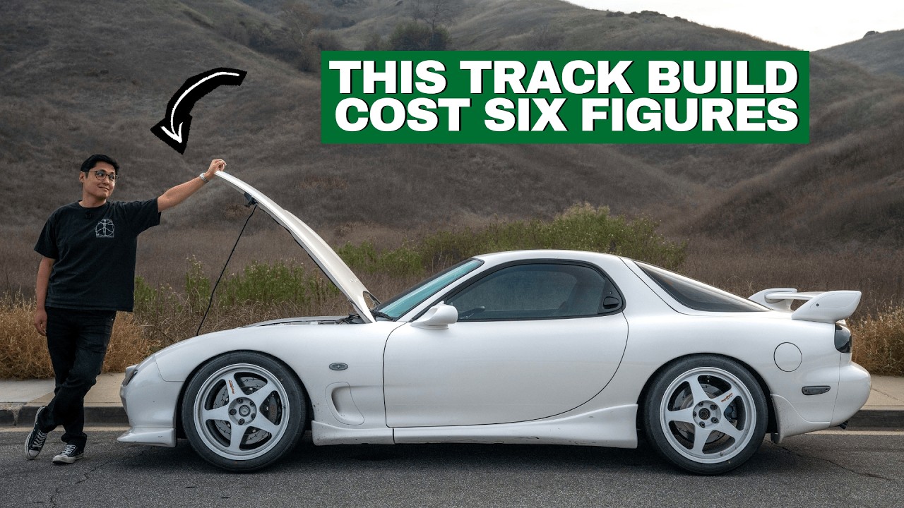 He Put A Brand New Crate Motor In His Mazda RX7