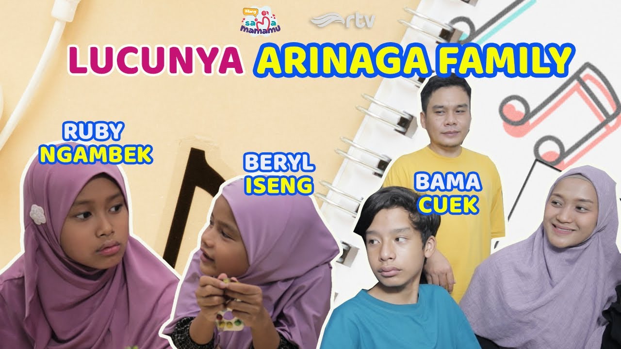 Belajar Musik sama Arinaga Family 🥰 | Bilang Sama Mamamu RTV