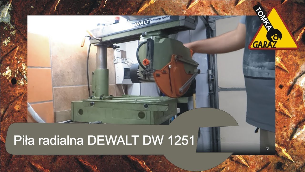 Piła radialna DEWALT DW1251