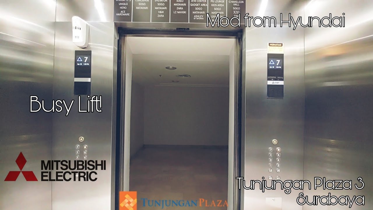 Mitsubishi ( Rep from Hyundai ) Elevator @ Tunjungan Plaza 3 Surabaya