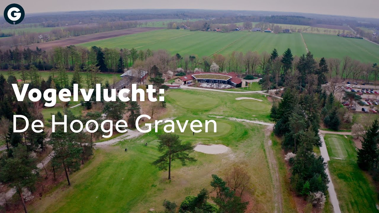 In vogelvlucht: Hooge Graven Golfclub Ommen
