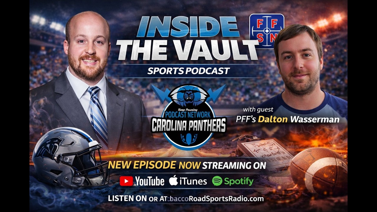PFF's Dalton Wasserman TALKS Luke Kuechly in HOF, Tet McMillian, Panthers Draft Needs and more!