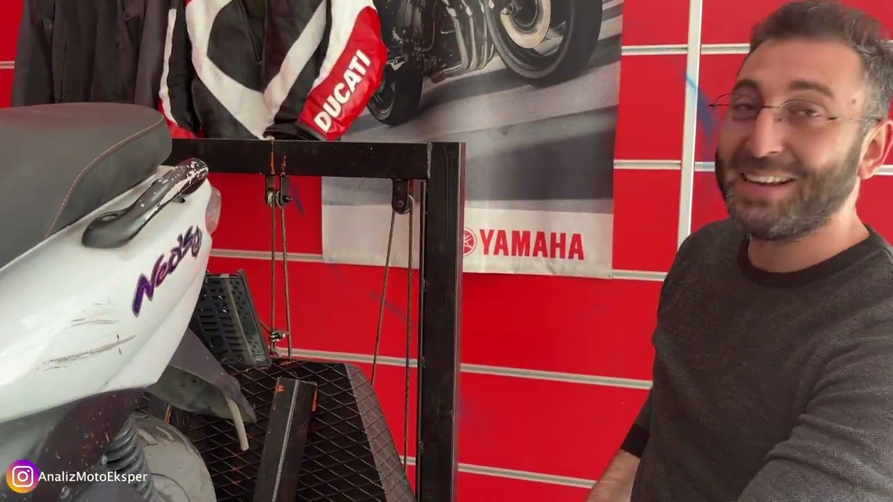 YAMAHA NEOS EKSPERTİZ YAPIMI /// Ustanın Kıllı kollarına düşmüş NEOS