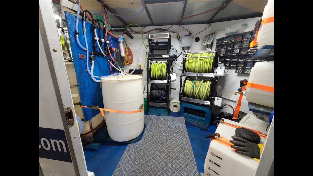 2023 Enclosed  Power Wash Trailer Build